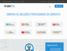 Tablet Screenshot of joinvix.com.br